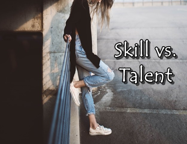skill vs talent